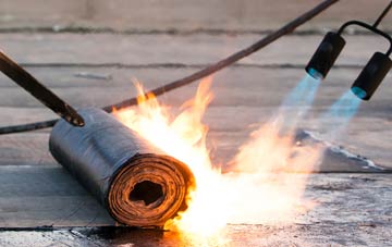 Barland asphalt flat roofing repairs