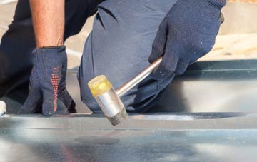 Barland metal flat roofing repairs